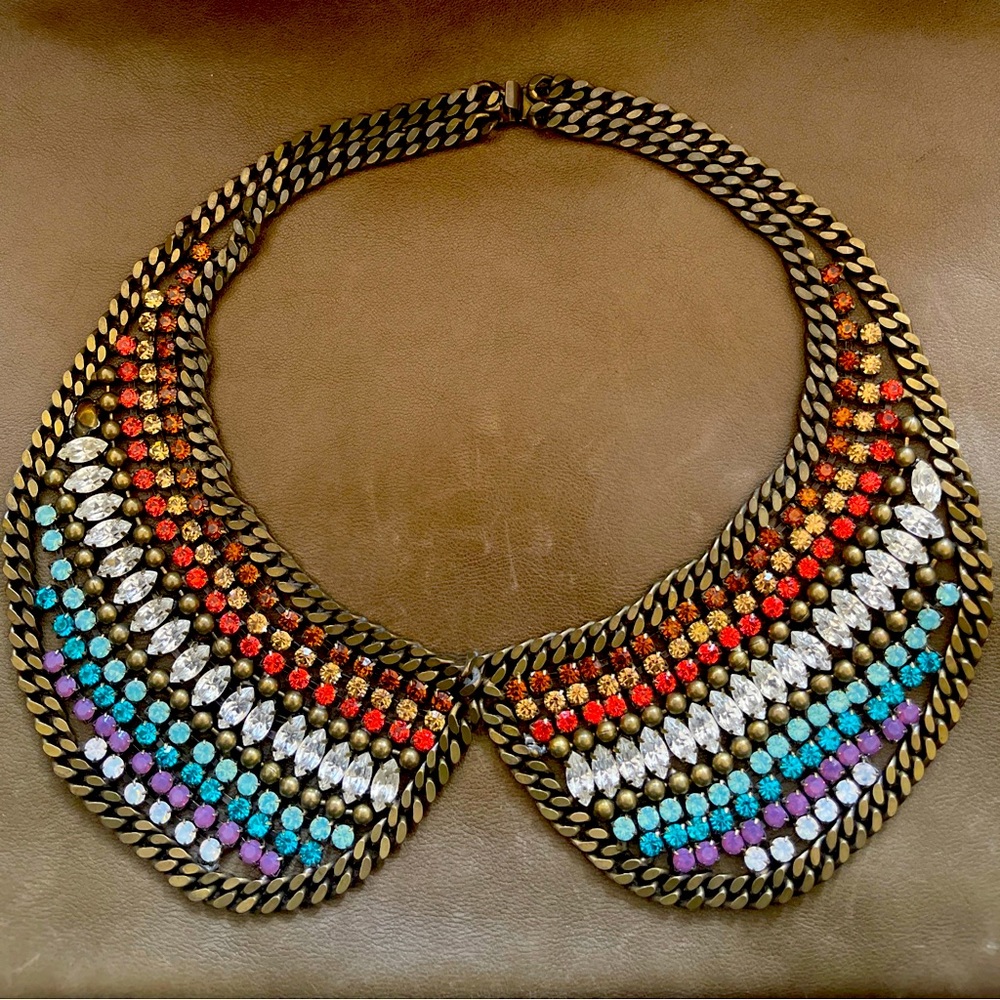 Dannijo bib collar necklace